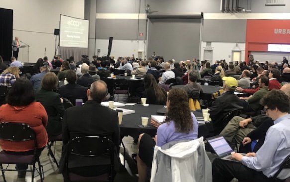 Great crowd at <a href="/CannaConference/">Cannabis Conference</a> this morning—lots of energy and industry progress

#CCC2018