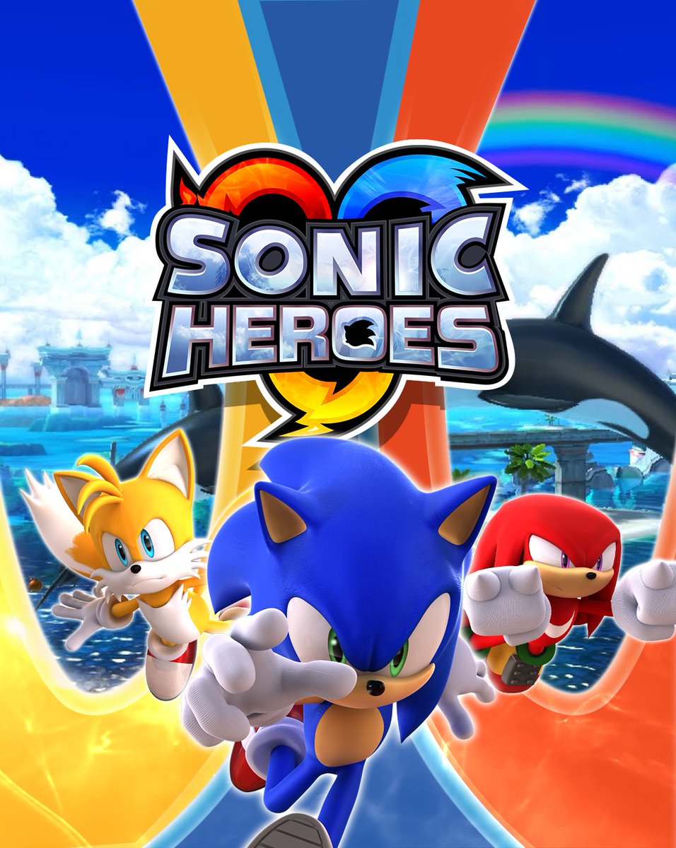 Sonic classic играть. Игра Sonic Heroes 2. Sonic Heroes обложка. Sonic Heroes game. Sonic Heroes Team Sonic.