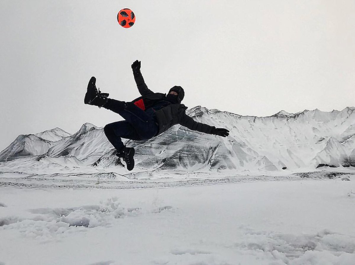 TheF2's tweet photo. We are producing some of our most amazing content ever out here in Iceland! 🌏🇮🇸💥⚽️ #SecretProject #WatchThisSpace #takingthingstothenextlevel https://t.co/GcLW2PIYhI