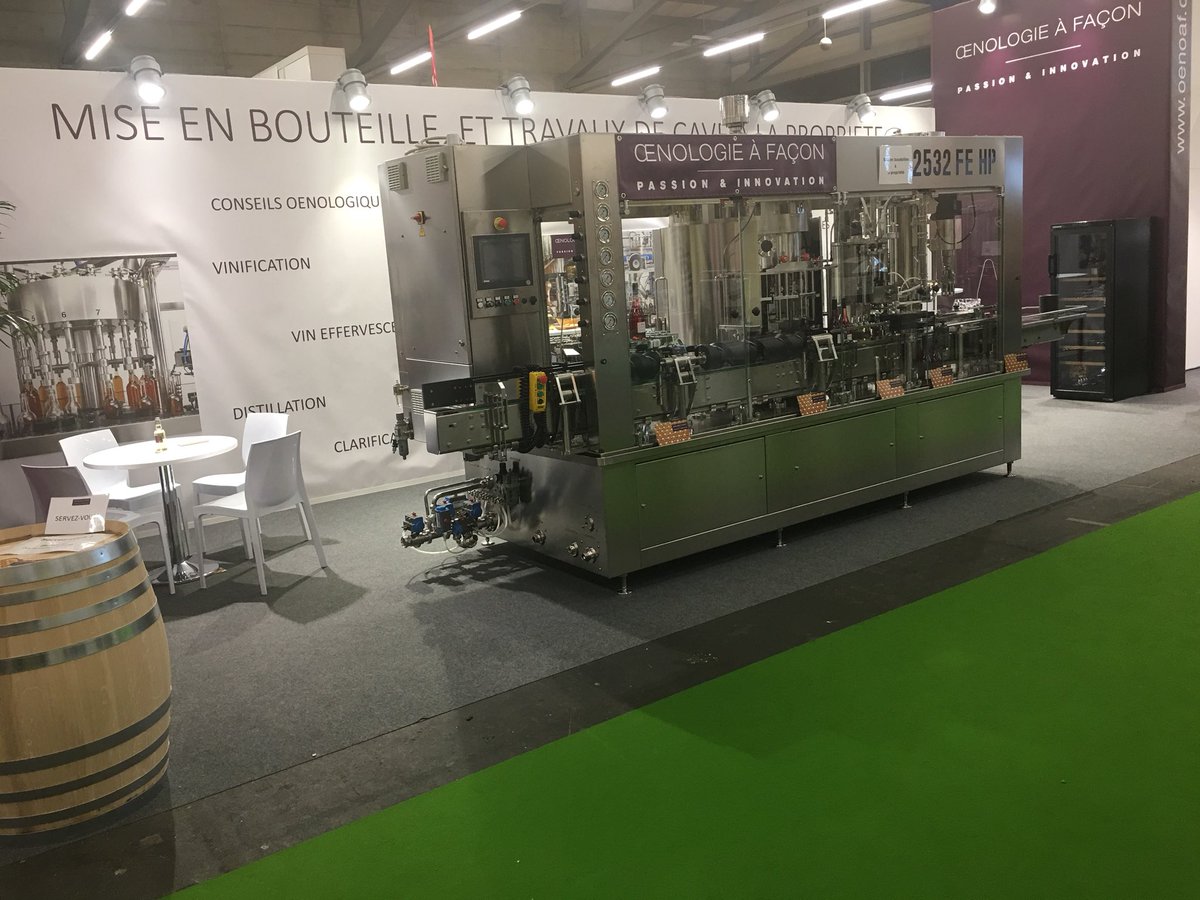 GAI_France's tweet image. Présent à #salon Agrovina . Un nouveau Gai 2532 FE HP à becs électroniques pour la prestation de service en produits mousseux en Suisse .