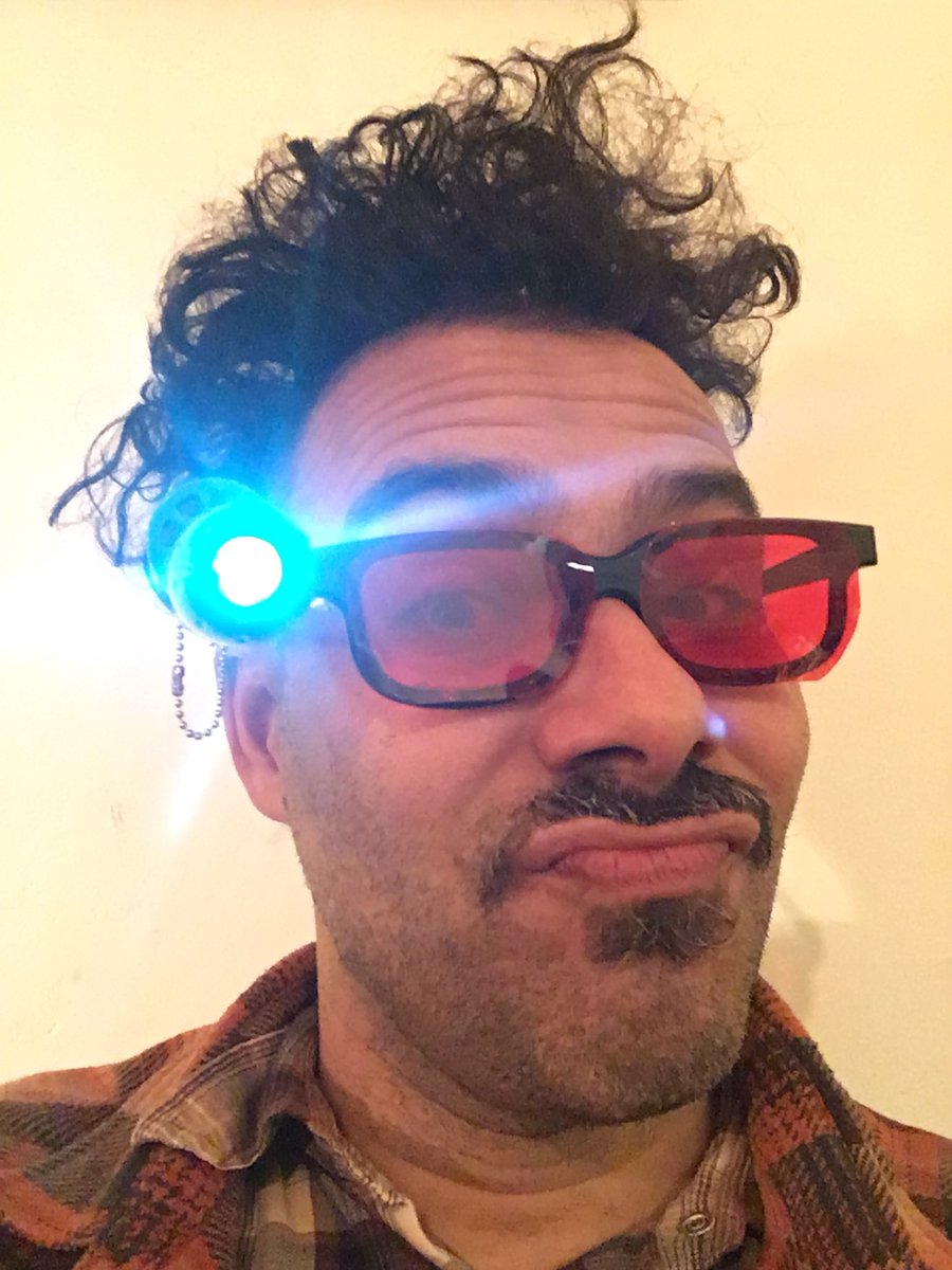 Pretty pleased with these #diminishedReality glasses ready for #IGLAB4 tomorrow