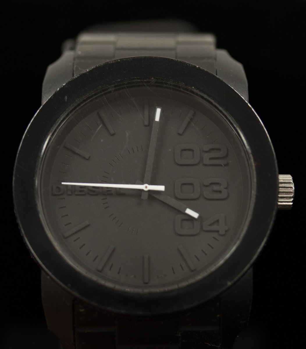 totalwr's tweet image. This all black watch by Deisel adds a stealthy feature to your watch and outfit. #WatchCrushWednesday #dieselwatches #wristcandy