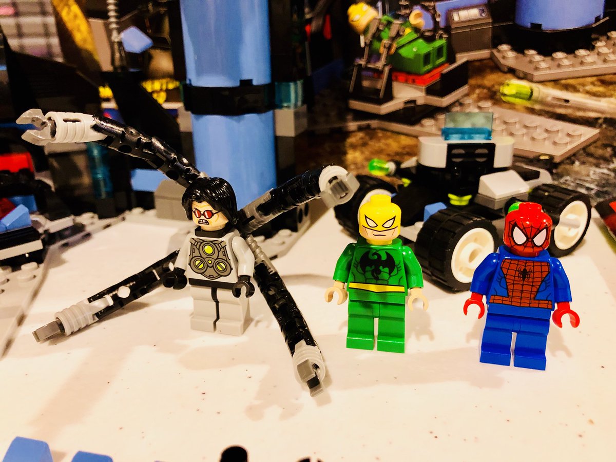 lego spiderman doc ock ambush