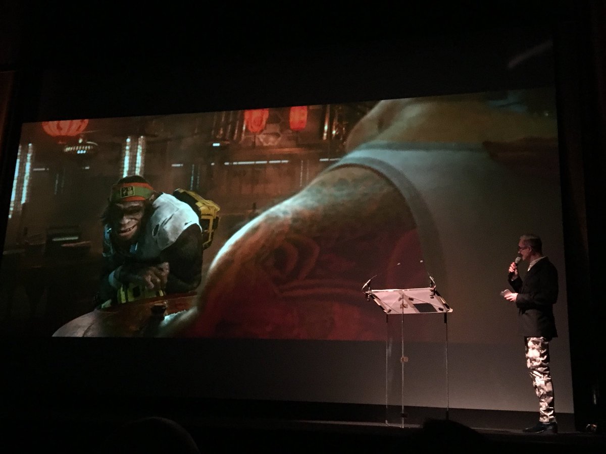 #PIDS2018 Génie de la meilleure création de personnage/créature remis à Robert Pashayan - Léo Ribeyrolles - Quentin Chaillet / @UnitImage
Pour Beyond Good &amp; Evil 2 E3
