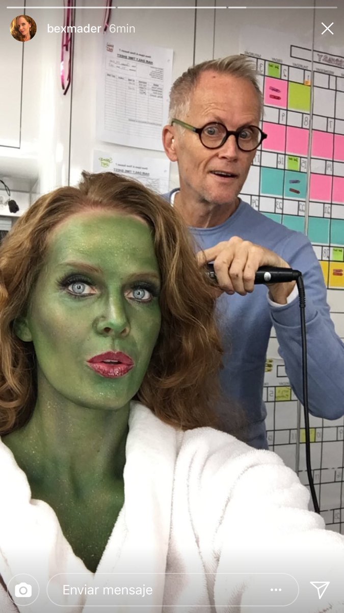 bex_amy's tweet image. see here is the most beautiful green 💚 you are the most precious 💚 #Wickedisback @bexmader