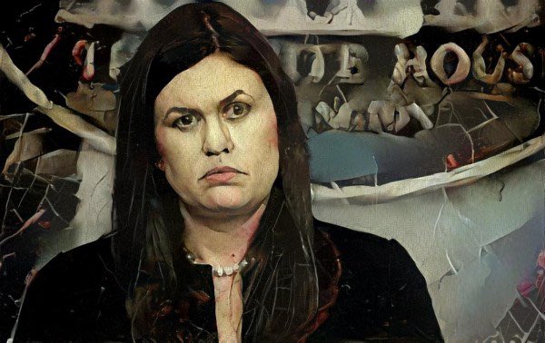 NWPinPDX's tweet photo. #SarahHuckabeeSanders is asked to provide info about the WH plans for #DACA recipients. Will they be allowed to stay? She replies that sharing the WH position "would take away all of the fun" before they announce their plans. FUN!?#Dreamers #DREAMAct #DREAMActNow #PressBriefing https://t.co/IpmhQJ7uIy