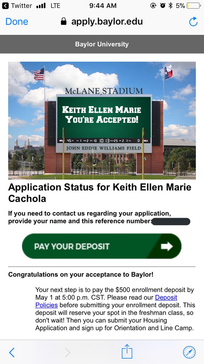 nctrnltrvlr's tweet photo. go bears! 🐻💚 #baylor22 https://t.co/4H1U7OXeCH