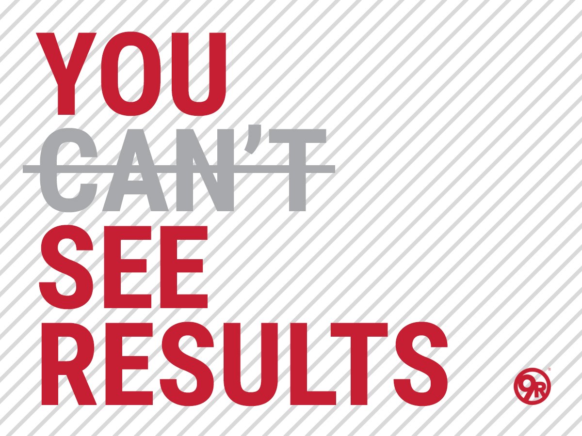Repetition drives results. It’s not a CAN or CAN’T thing. It’s not about a resolution. Show up and you’ll see results.