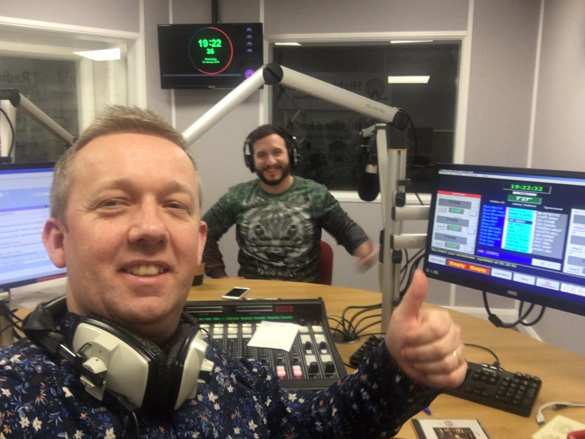 JimmystaffordDJ's tweet image. My special guest copresenter on @highlandradio @SpringTides1 James O Donnell with some classic #irishmusic @LindaMcGroarty1 @paulmcdevitts