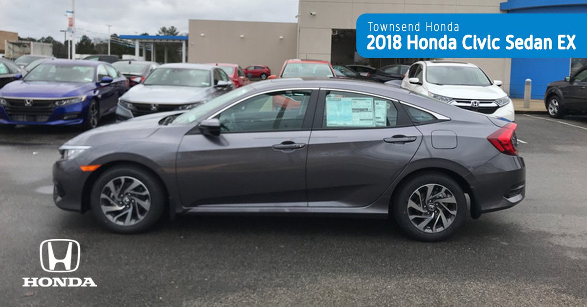 townsendhonda's tweet photo. Life is rarely difficult behind the wheel of 2018 @Honda #CivicEX Sedan for $21,988! #testdriveTownsend https://t.co/4N7ppYI6aS https://t.co/gELYoDLMin