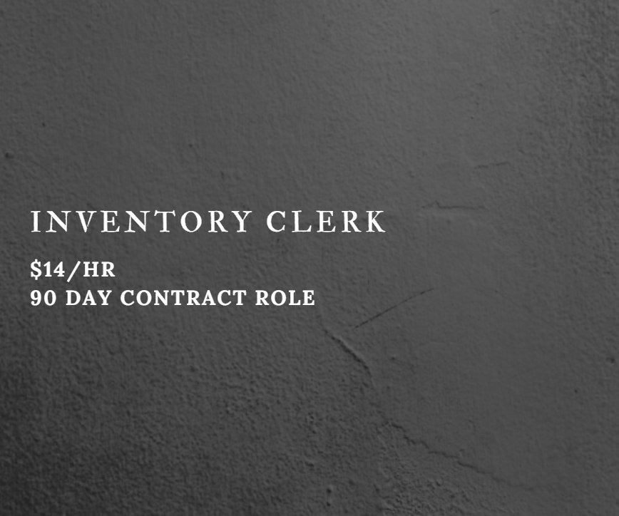 expressbuckhead's tweet image. Inventory Clerk 
 *Immediate Start* 
 $14/hr
90 day contract inventory and data entry position based out of Buckhead. Must be able to pass a background check and drug test. Data entry experience is required. 
Submit resumes to epbuckhead@gmail.com #AtlantaJobs #BuckheadJobs