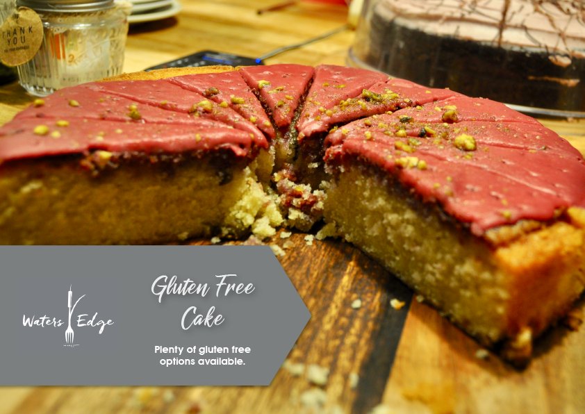 watersedgedine's tweet photo. We have lots of gluten free options available at Water's Edge including this delicious pistachio and raspberry cake,

#glutenfree #cake #raspberry #wateredge #surrey #woking #surreychat #surreylife #horsell #pistachio https://t.co/7Qe2nU7Fky