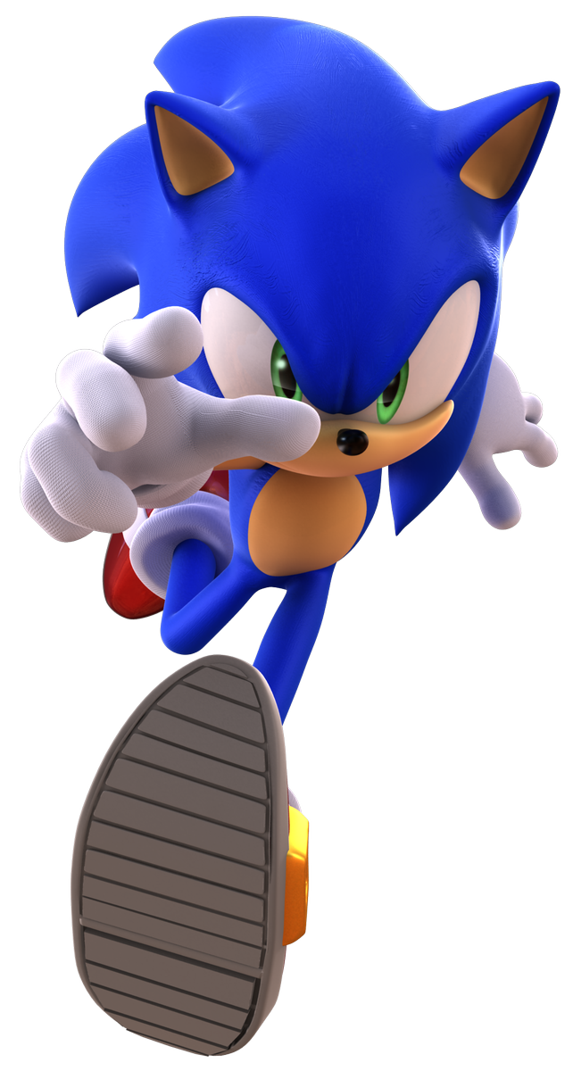 TBSF on X: Hey I made a render of that one Sonic Channel art with