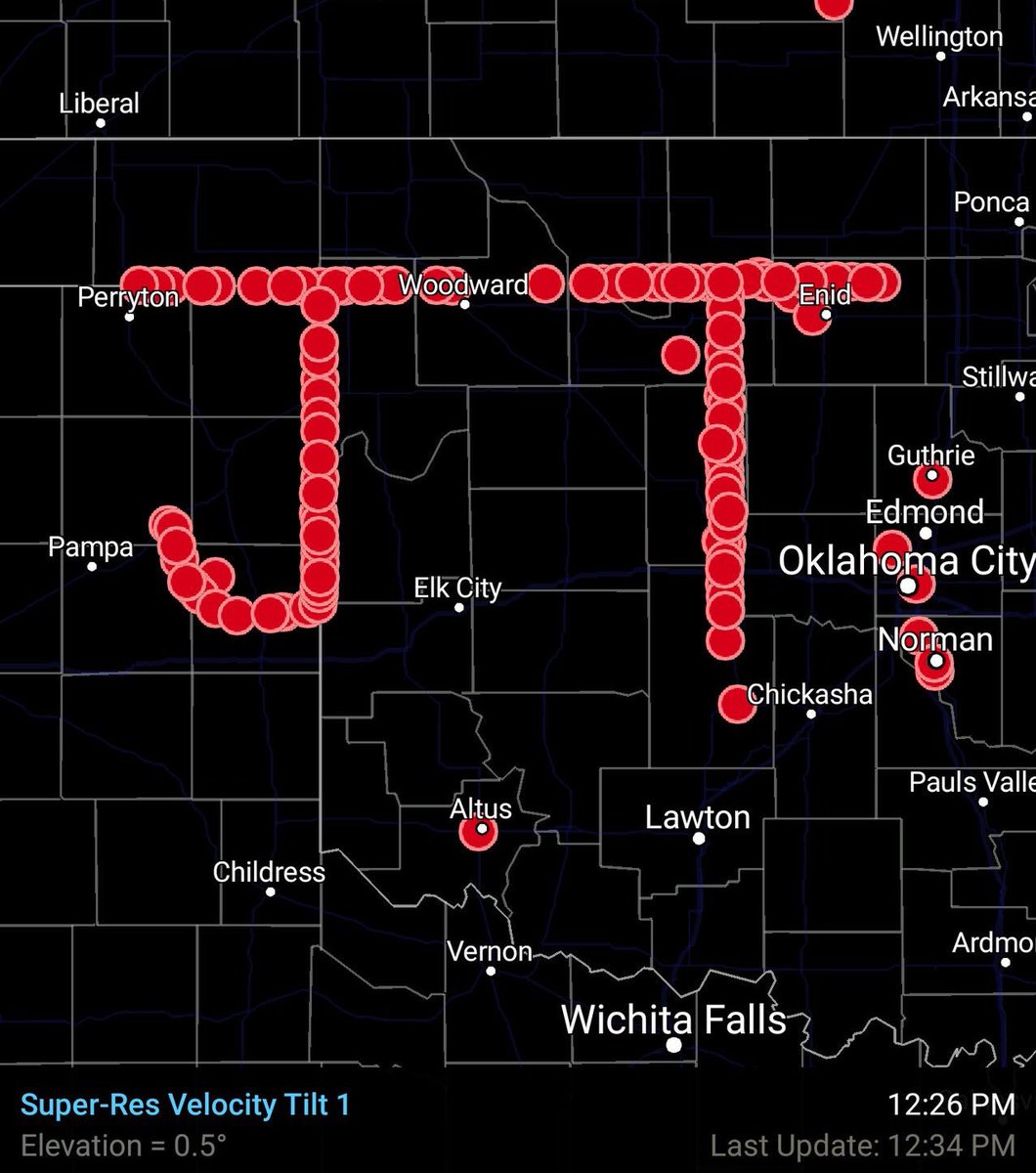SpotterNetwork tribute for the great storm chaser Joel Taylor centered on his "backyard" in western OK. Joel knew every single back road in that region so we were always excited when we would get the opportunity to chase there. Thank you storm chasing community
