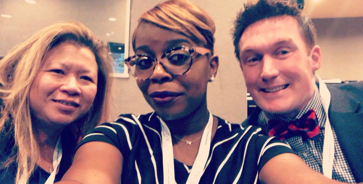 Networking with Rob Walls and MyLisha at The Safer Buildings Coalition Commercial Real Estate