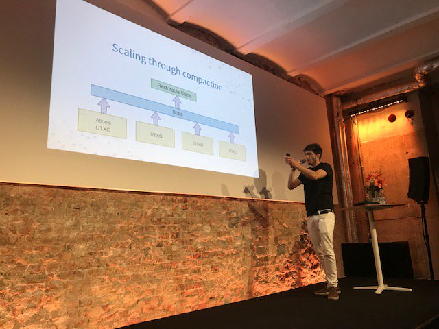 cryptochatforum's tweet photo. Suppot OmiseGO #OMG $OMG on Crypto Chat! >> https://t.co/XPyG21HCQ6 << omise_go: RT web3foundation: Showman extraordinaire and omise_go's researcher David Knott ends the #DEXMeetupBerlin in a high note by explaining Plasma. If you haven't tuned in to th… https://t.co/yQsHLVyGoy