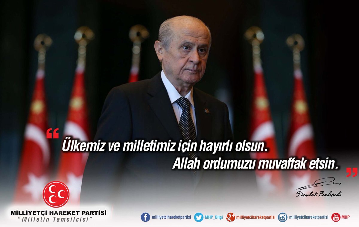 MHP varlığı ile gayri milli zihniyeti kudurtmaya devam edecektir.TÜRK düşmanları,devletimize husumet güdenler,aziz milletimizle geçmişten beri hesabı olanlar yaptığı hesabın düğümlerinde kendini boğmaya mahkum kılınmıştır...MHP ve LİDERİ DEVLET BAHÇELİ oyunları bozmuştur...