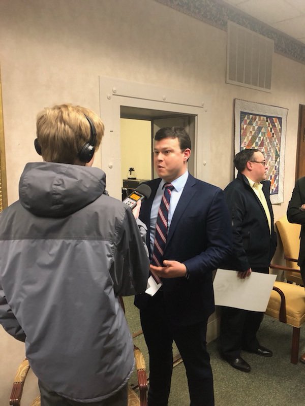 ConradWV's tweet photo. We’re official! Looking forward to representing conservative values and supporting @realDonaldTrump in Congress! #wv03 https://t.co/x7VhOGCodb