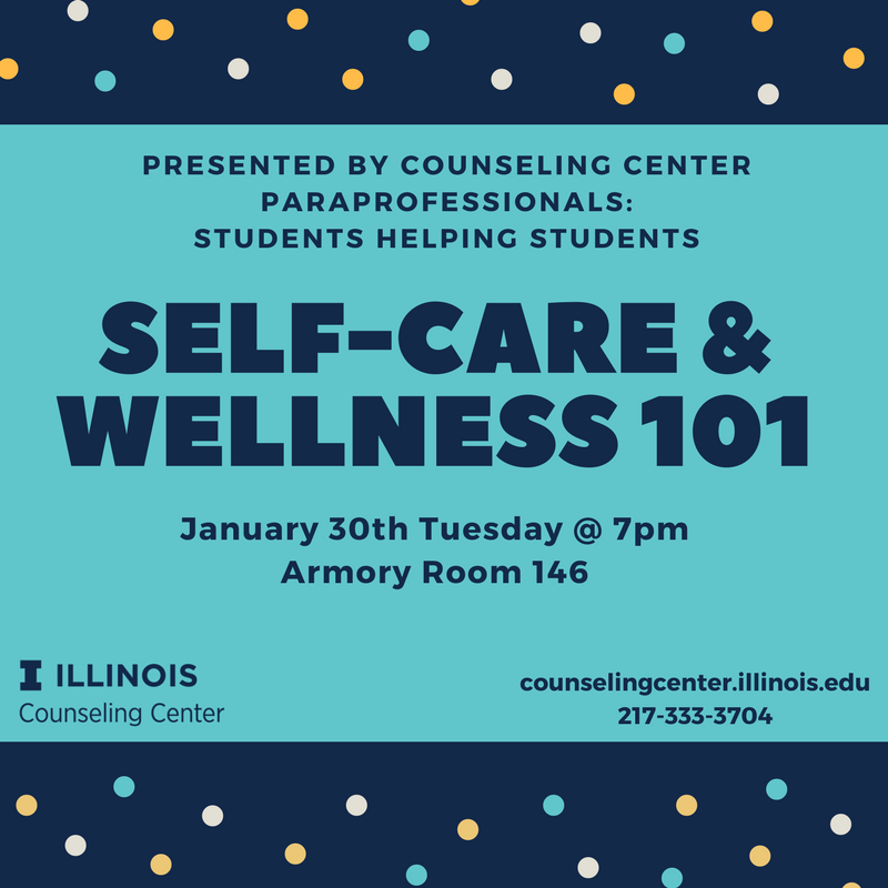 IllinoisISE's tweet photo. It's never too early in the semester to start taking care of yourself! https://t.co/uZRBq1Qwwb