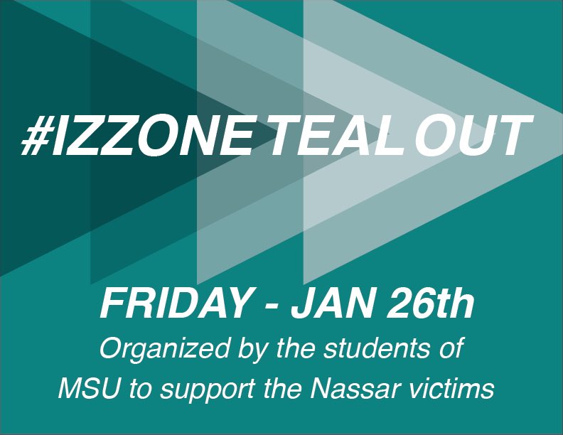 CoysCasey's tweet image. #IzzoneTealOut