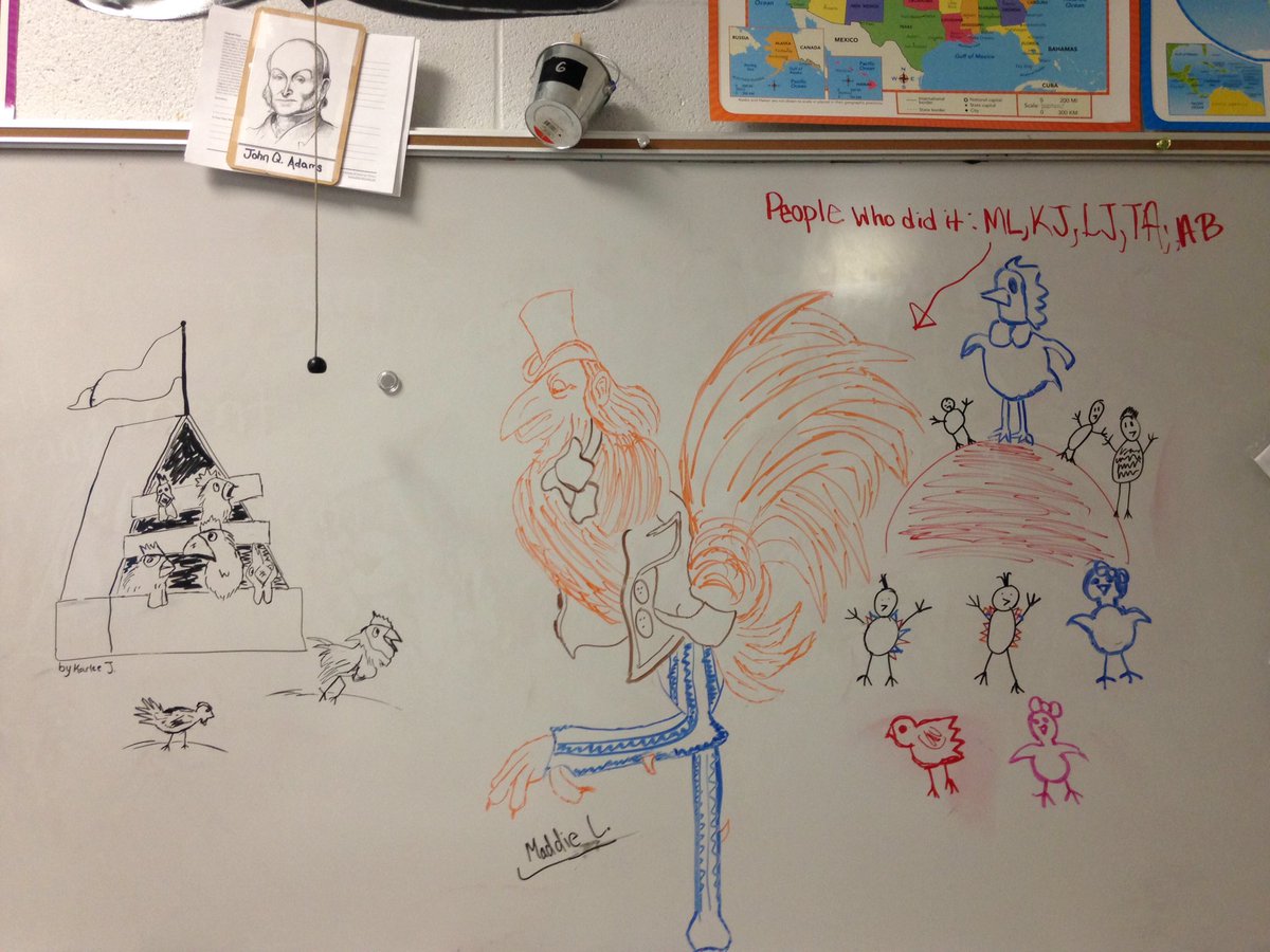 Thank you to my artists today who drew our political cartoon explaining the Monroe Doctrine. Your individual cartoons are due Friday. 1/26