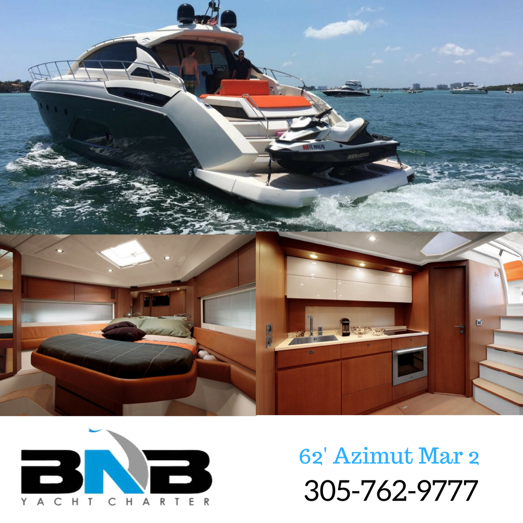 bnb_yacht's tweet photo. ⛵⚓ 62' Azimut Mar 2

Experience the superior comfort of the Azimut 62 Atlantis, a yacht designed to combine luxurious interior amenities with top performance. 
#miamicharters #yachtcharter #vacation #luxurylifestyle #millionaire #southbeach #fountainbleu #hotel #bnb https://t.co/iE7P3YPeVA