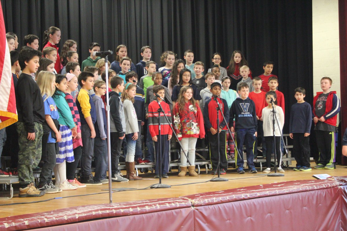 In-school concert is done, and these kids are READY for tonight!  Come see our 5th grade winter concert tonight, 1/24, at 7pm in the GES gymnasium!