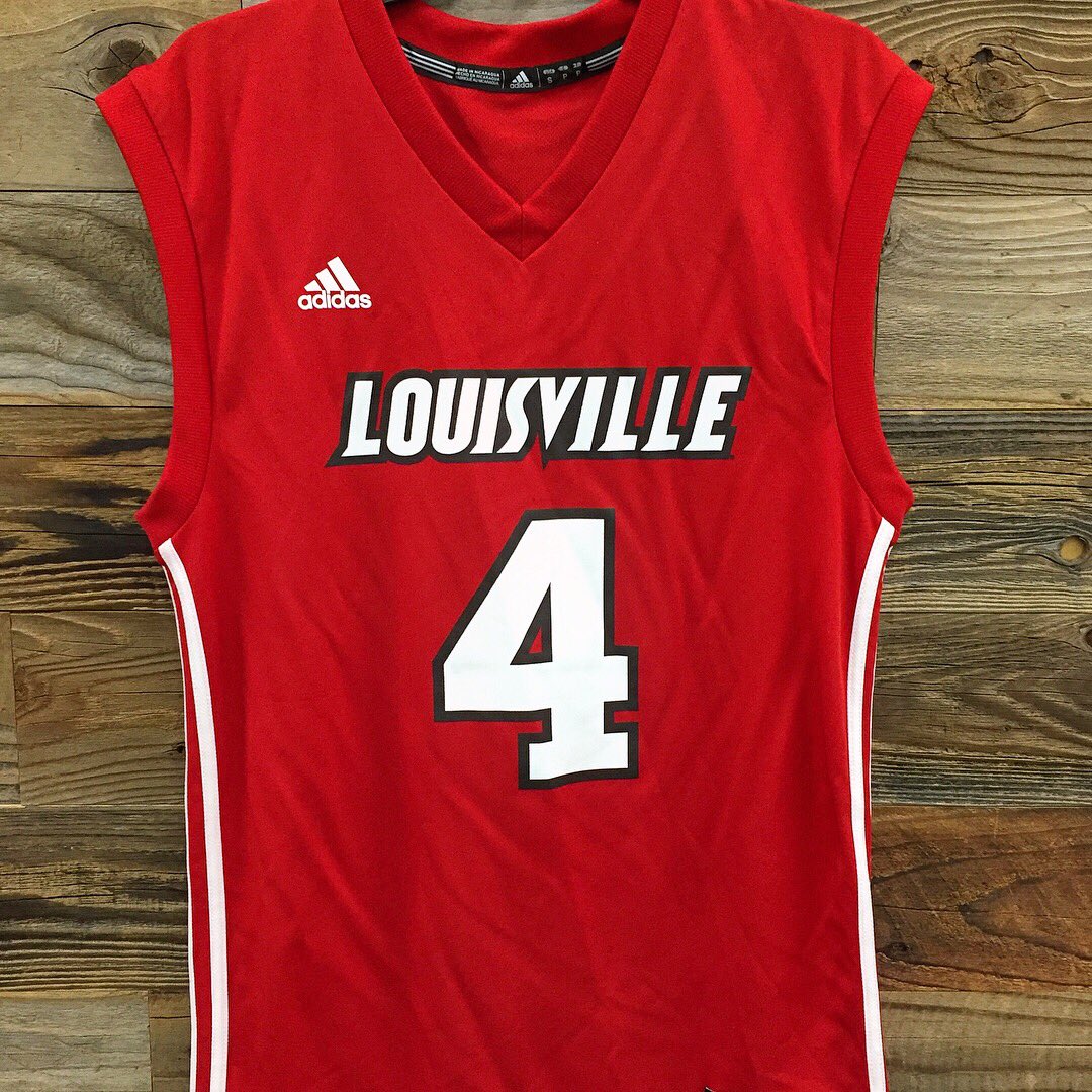 UofLCampusStore's tweet photo. Need a new UofL Basketball jersey⁉️ Stop by the Campus Store and grab one of these sweet David Padgett throwback jerseys❗️🏀 https://t.co/DxDZhdCvKe