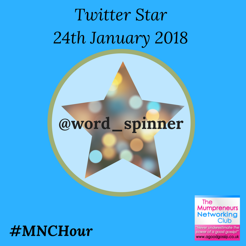 welovemnc's tweet photo. Congratulations @word_spinner our #MNCHour Twitter Star tonight! 🌟
Everyone share the love with a retweet and a well done 👏 https://t.co/lOdJPCKdT1