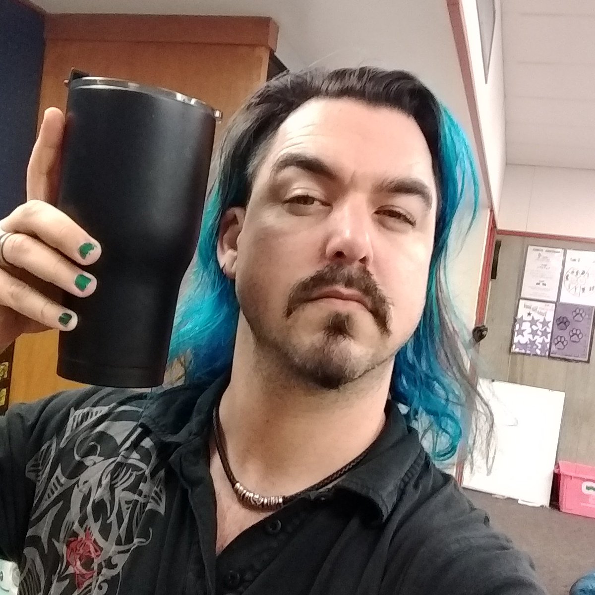 TheWeirdTeacher's tweet photo. One of my students got me this coffee keg for Christmas. #headforscale https://t.co/loSFC35MDY