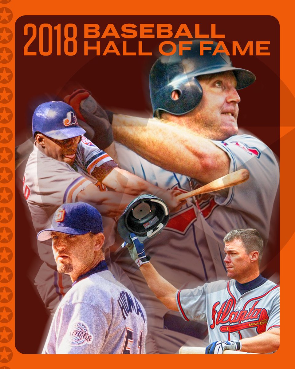 Your 2018 Baseball Hall of Fame class.