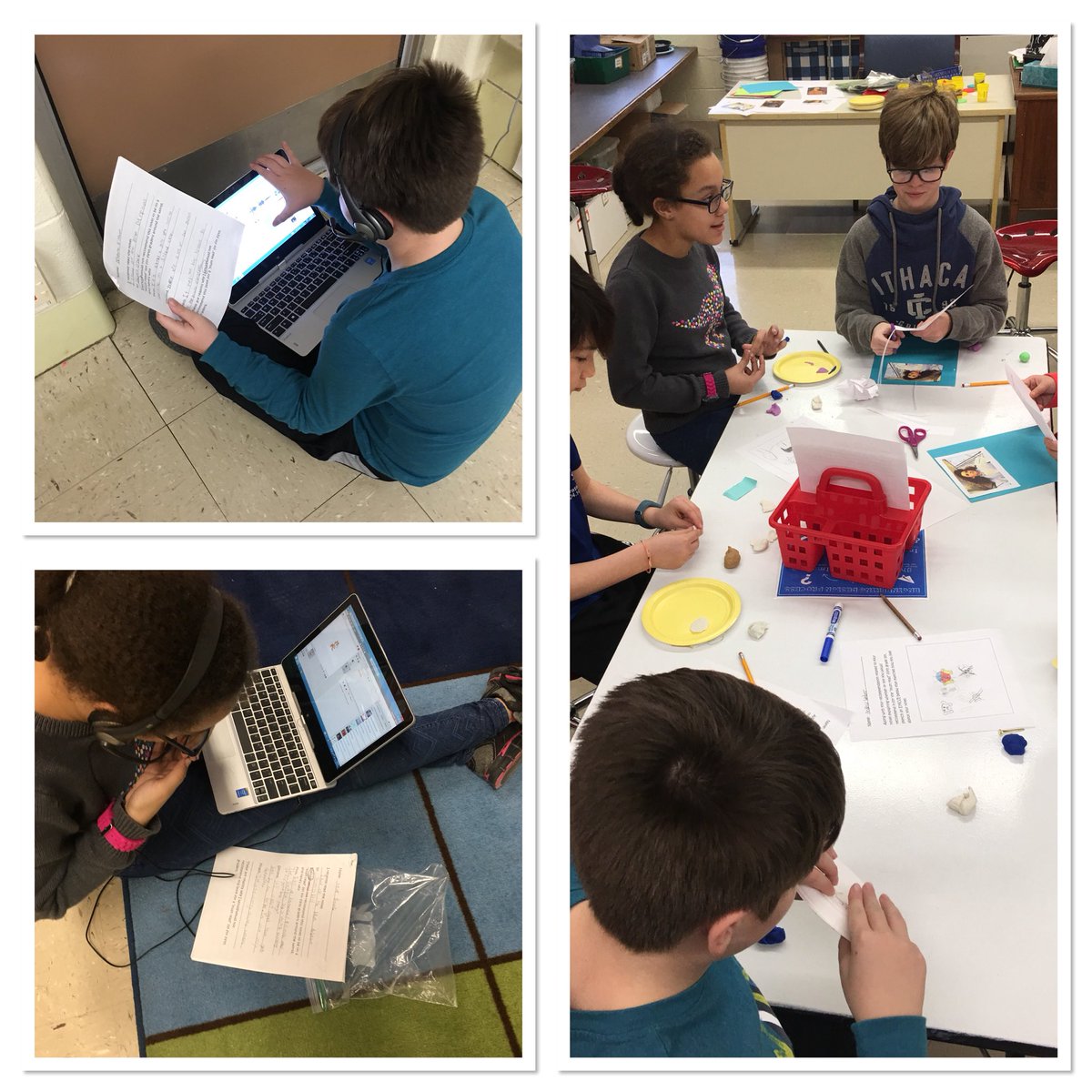 Creating hands-on projects in the MakerSpace Lab &amp; recording in the classroom to prepare for our Scratch and Makey Makey final products...stay tuned!  <a href="/WarrenES_BCPS/">Warren Elementary</a> <a href="/lisadingle5/">lisa dingle</a> <a href="/KHarmon17/">Kathleen O. Harmon</a> <a href="/mmoore12BCPS/">Mike Moore</a>