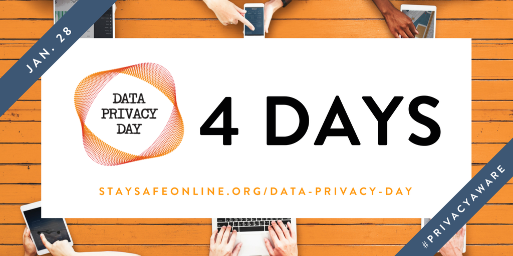 CCITServiceDesk's tweet photo. Counting the days .... Data Privacy Day in ... #PrivacyAware #DataPrivacyDay https://t.co/oXDsKkmbBZ
