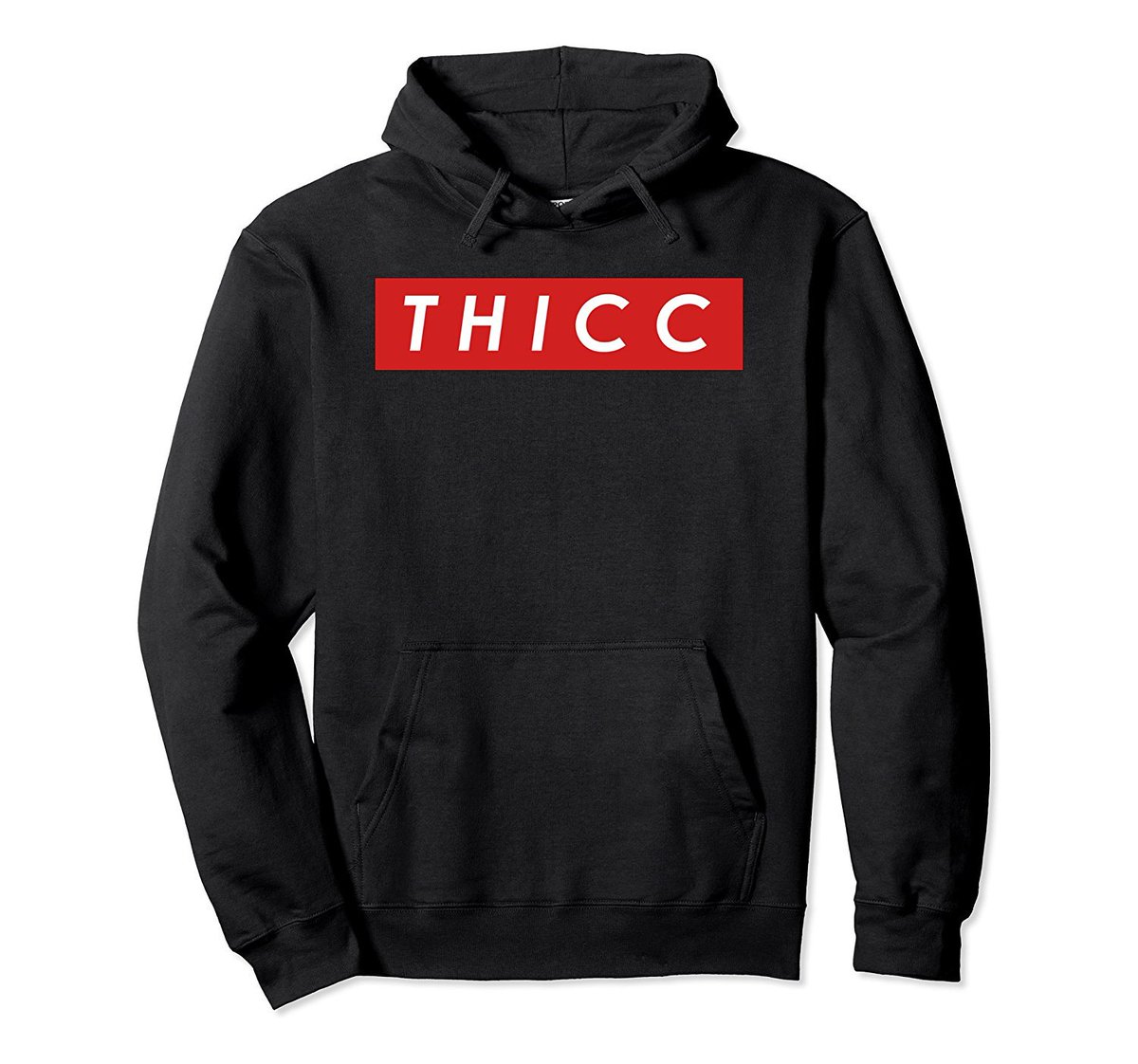Our best selling THICC design is now available as a hoodie on Amazon for $39.99. amzn.to/2DE6fGn #thicc #meme #memes #twitch