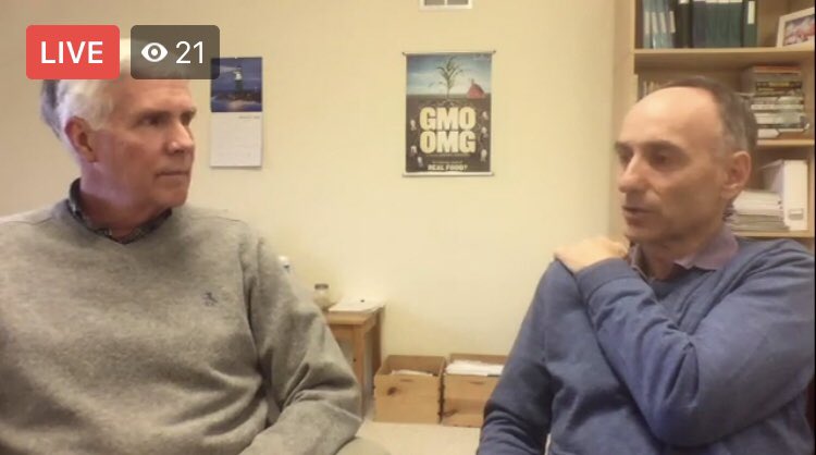 IRTnoGMOs's tweet image. LIVE: Jeffrey Smith from @IRTnoGMOs and Ken Roseboro from @nongmoreport. facebook.com/responsibletec… #nongmo #organicfood #HealthyLife