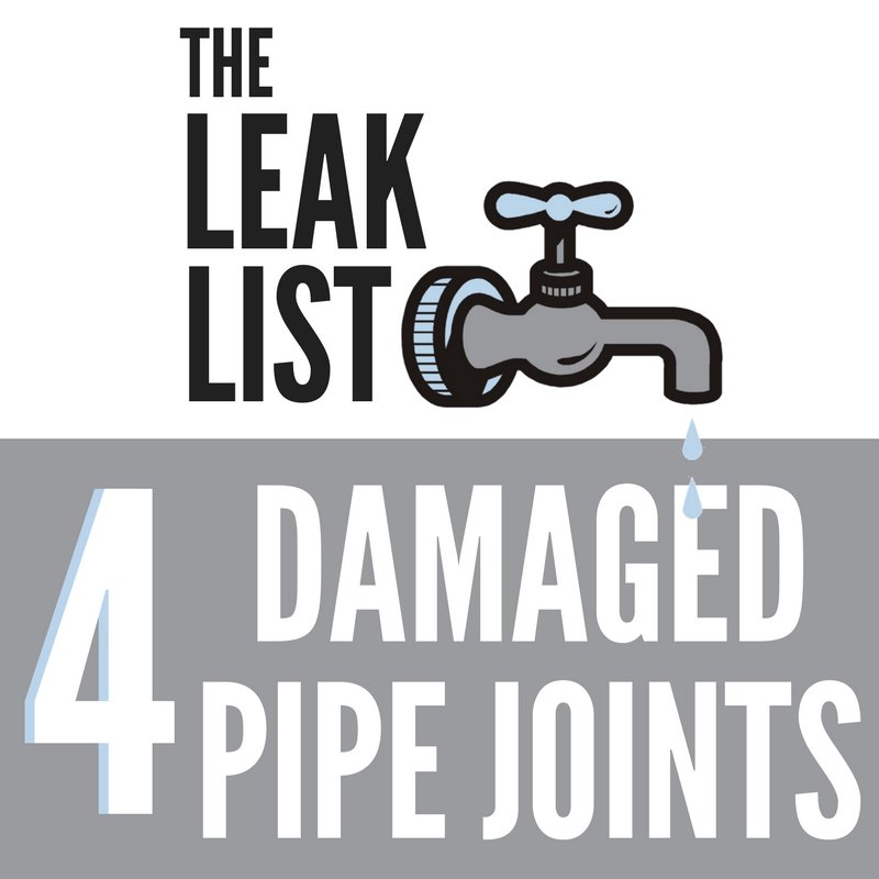 RobillardPlumb's tweet photo. Where your pipes connect often represents the weakest point in a line. Over time, pipe joints can deteriorate, causing leaks. #LeakList https://t.co/sQAoAizAJX