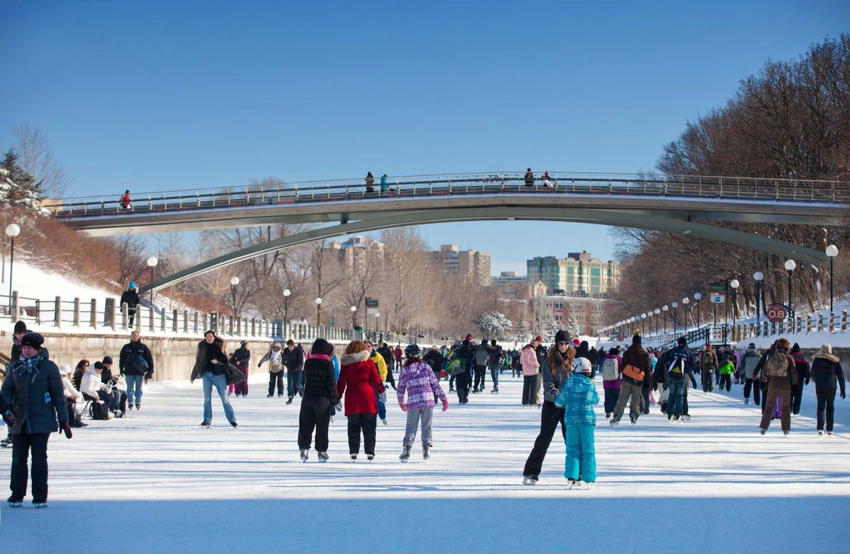 Rideau Canal Skateway tweet media