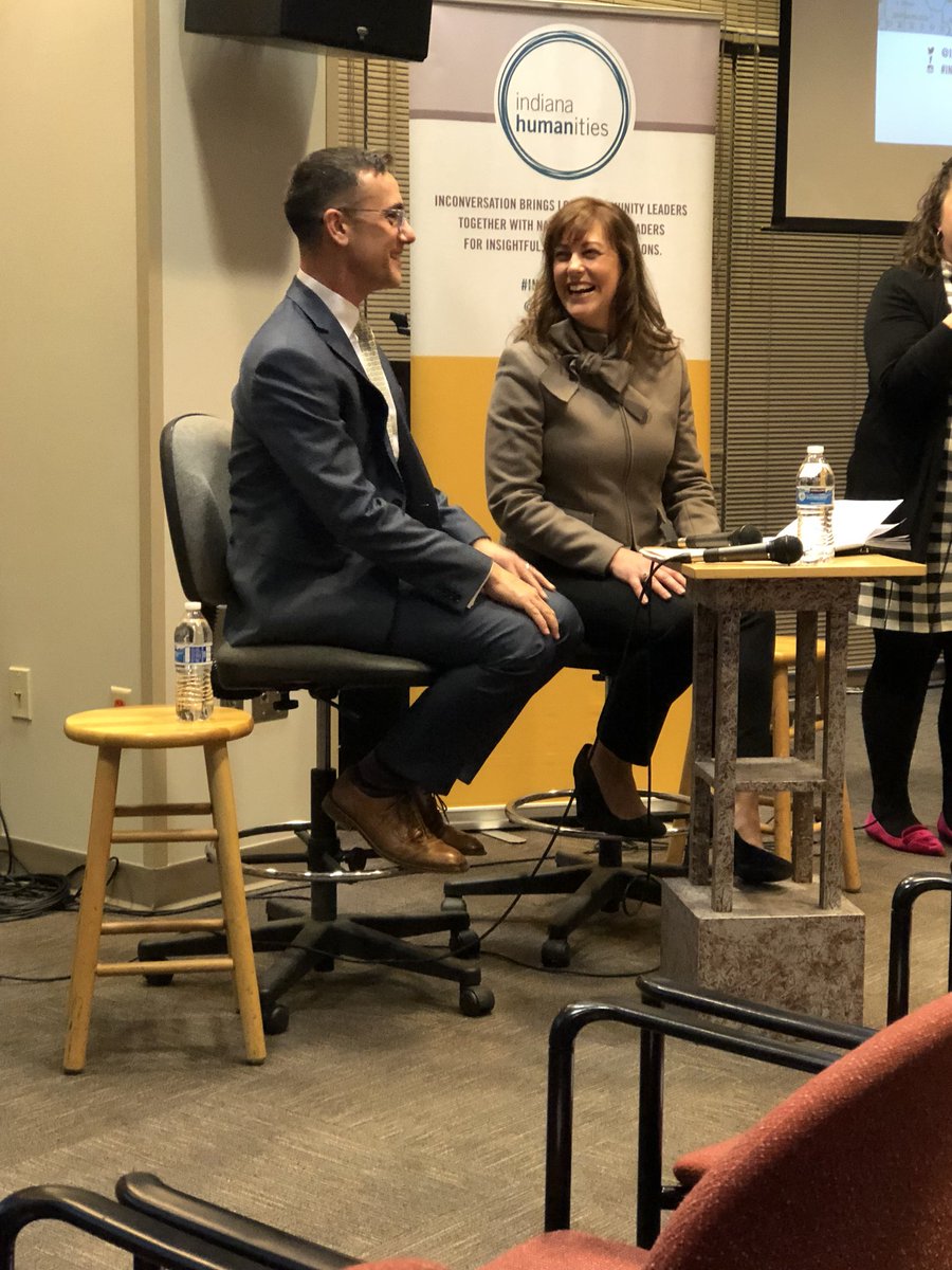 Dr. Walthall <a href="/confectionsmd/">Jennifer Sullivan MD MPH</a> and <a href="/ChadSPriest/">Chad Priest</a> are #INconversation, talking  #BigData &amp; how it can help support in solving the opioid epidemic WITH  <a href="/INHumanities/">Indiana Humanities</a>