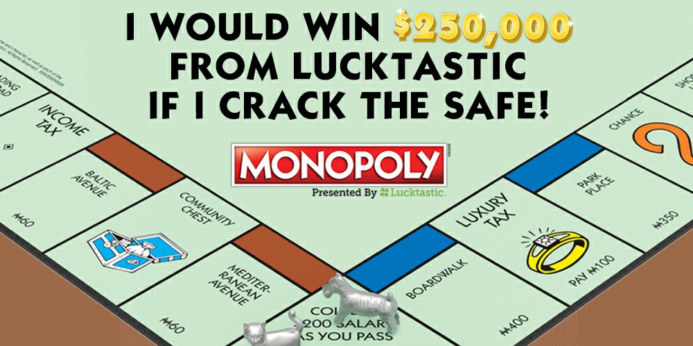 barron1981's tweet photo. I would win $250,000 from Lucktastic if I crack the safe! https://t.co/vnWngBQPo1 https://t.co/ex8xpiKUrB