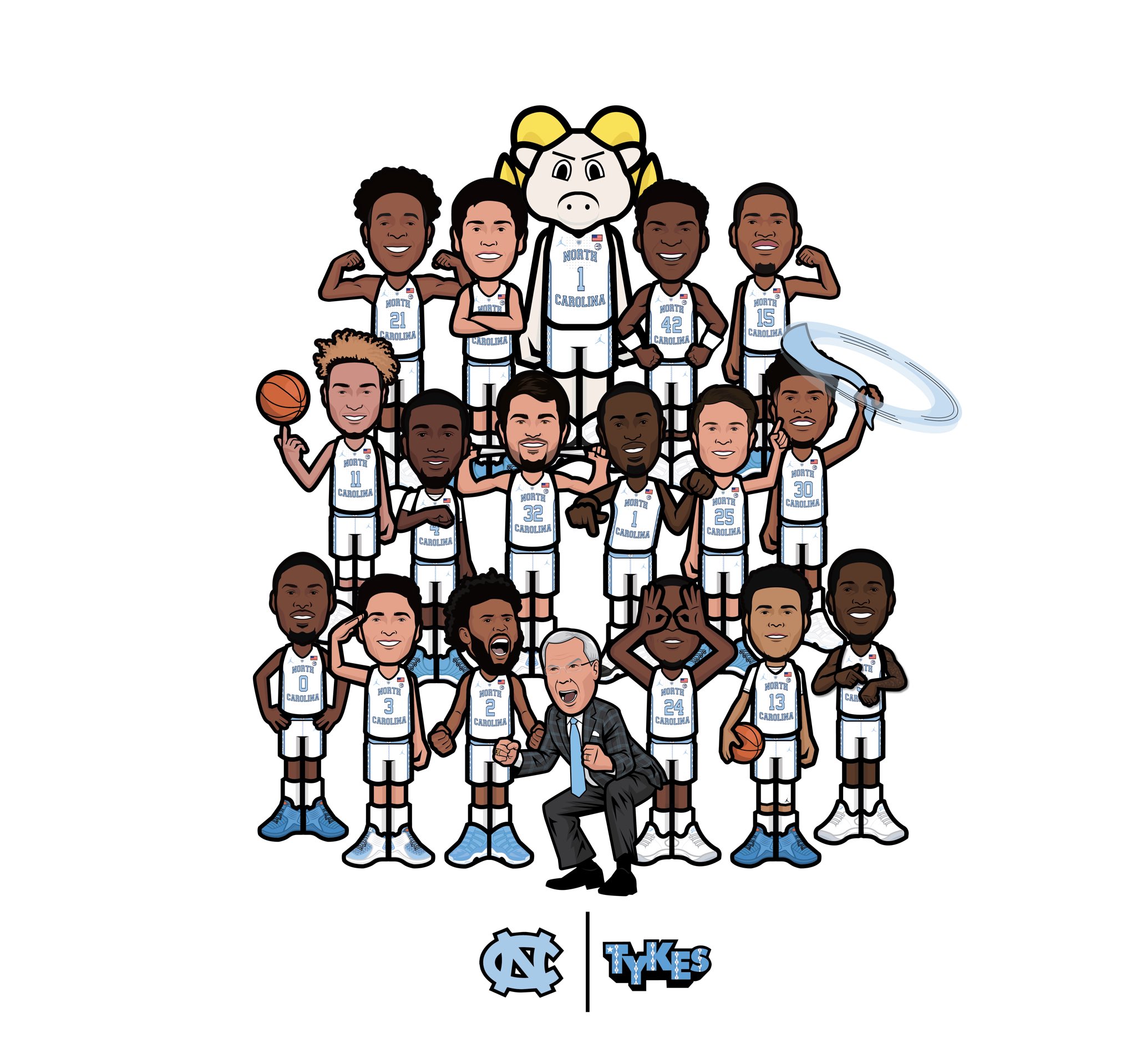 unc tykes shirt