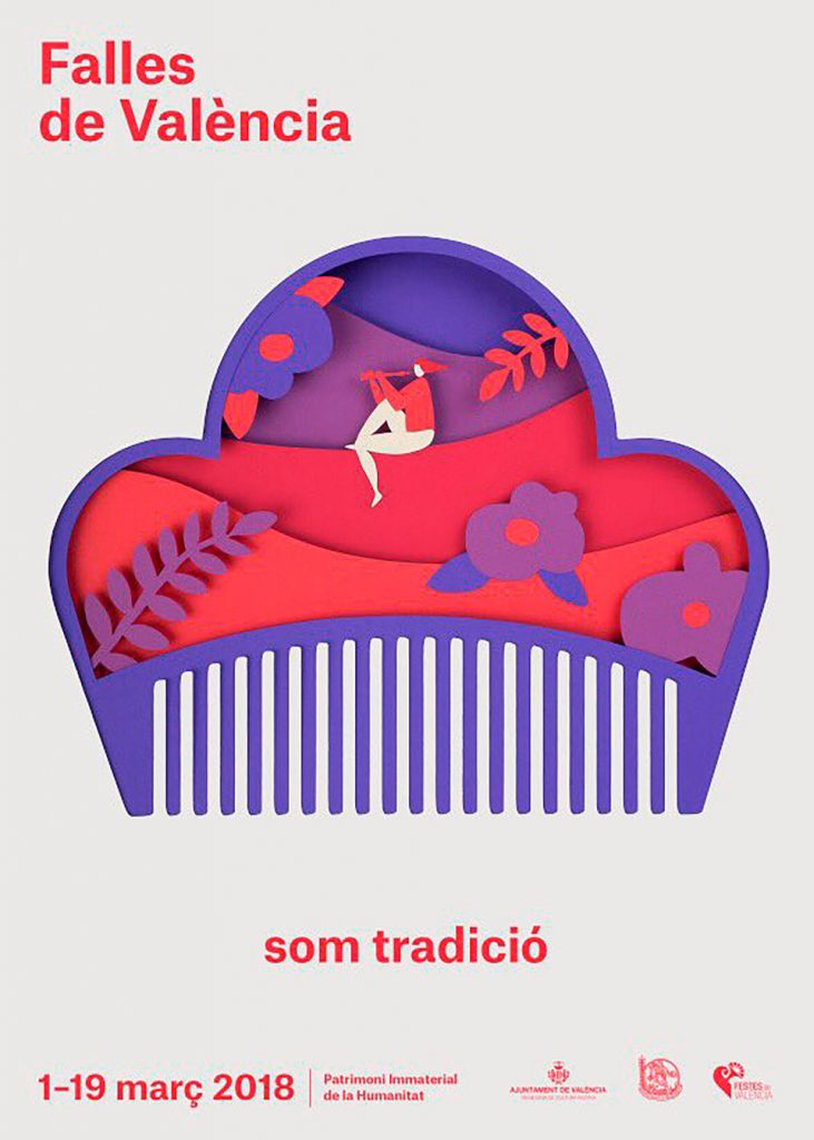 lacriaturacreat's tweet photo. Así son los carteles de las Fallas 2018, diseñados por las chicas de @yinsenstudio. Me gustan mucho, mucho 💚💚💚 >>> https://t.co/k88h14M8CK https://t.co/D5BvNI1nlv