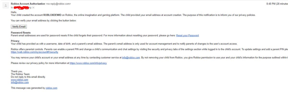 Confidentcoding Yahya On Twitter Someone Just Created A Roblox Account Using My Email Huh - how to get into a roblox account without a password 2018