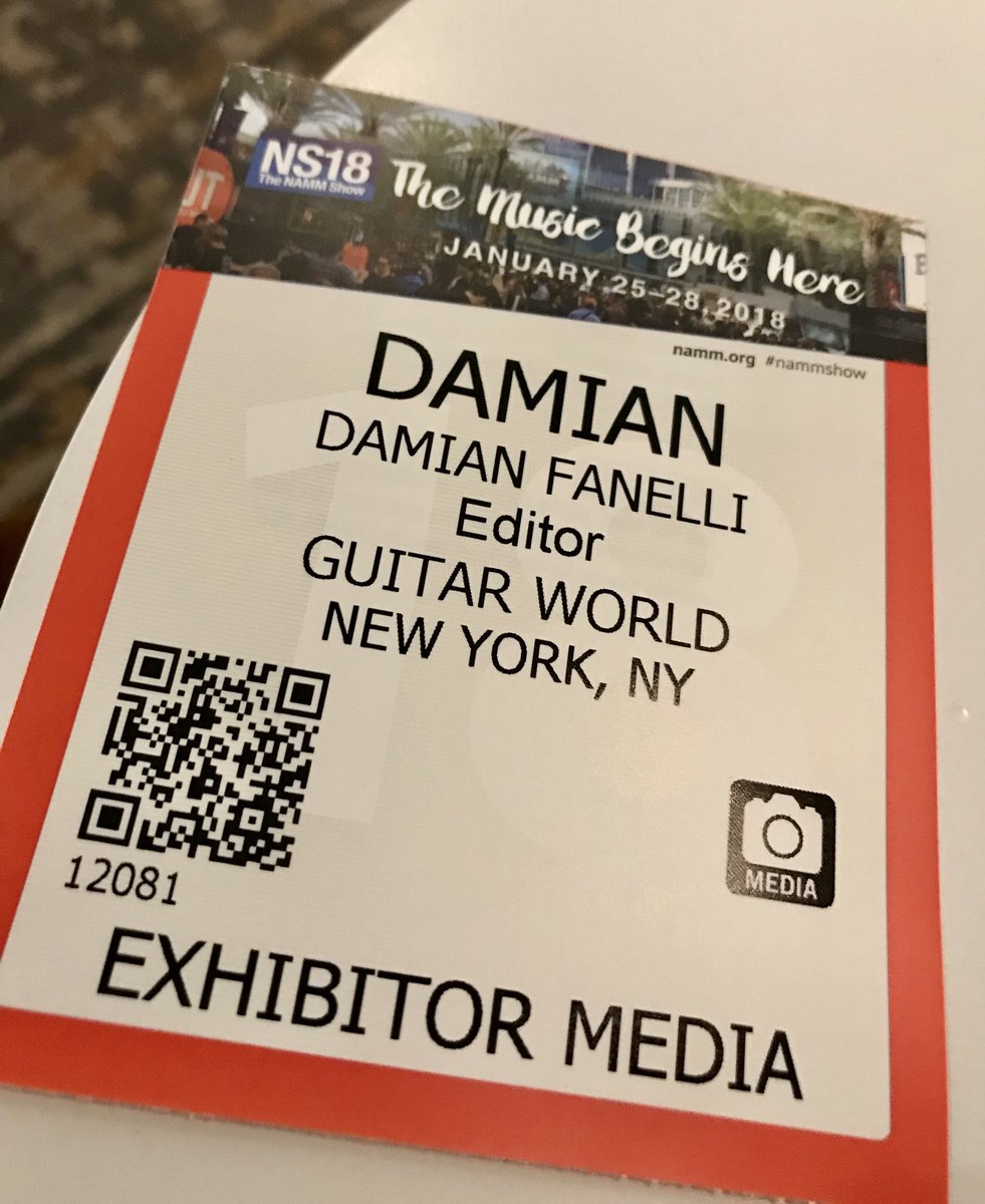 Arrival. #namm18