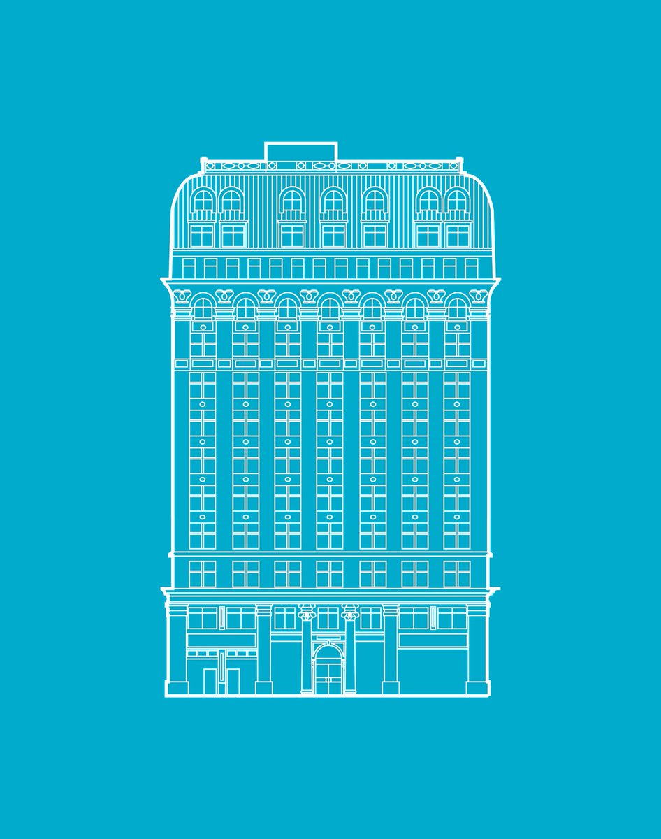 The Dominion Building in #Gastown was the tallest commercial building in the British Empire when construction 🔨 finished in 1910 (at a whopping 13 storeys). It's one of the buildings featured on our icon poster for sale now at thelocalvisitor.com