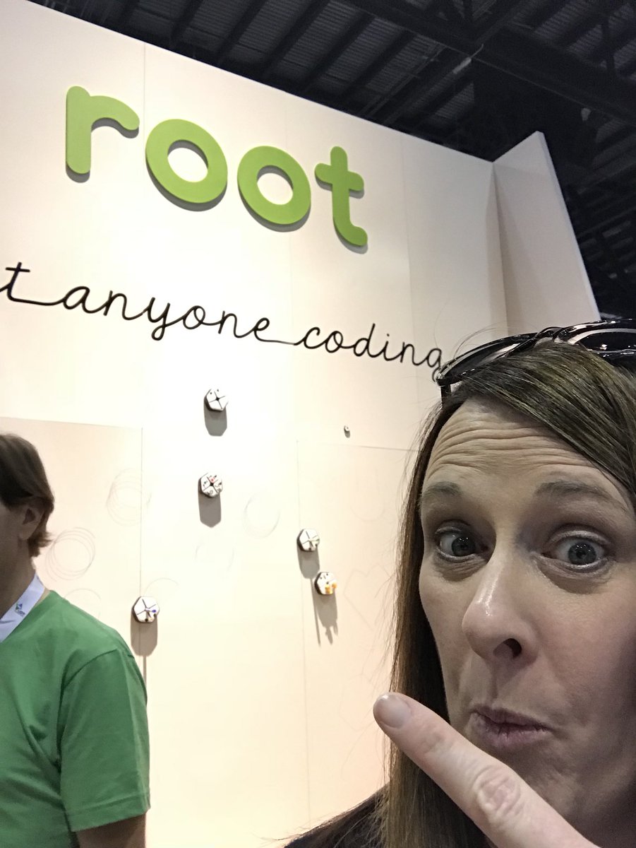 TeachingHursey's tweet image. Can’t wait to check these out next year! Coming soon! Hottest new robots and coding software! #codingwithroot #FETC