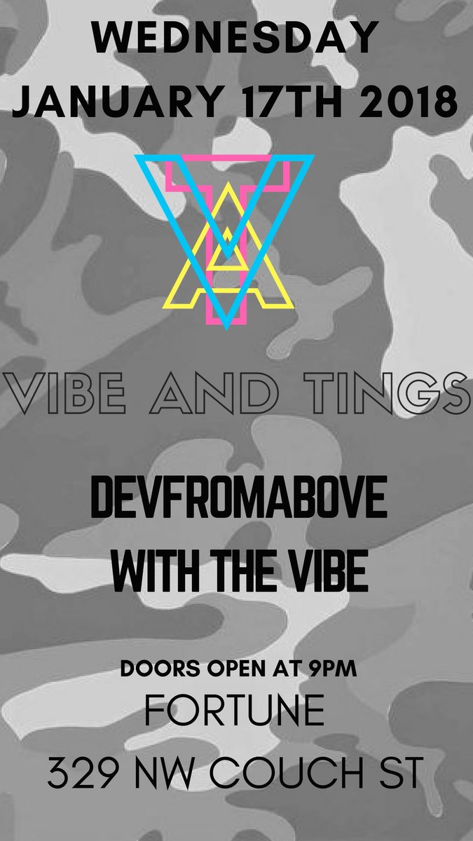 We’ve got the @VIBEANDTINGS crew here tonight with special guest DJ @PHNM!