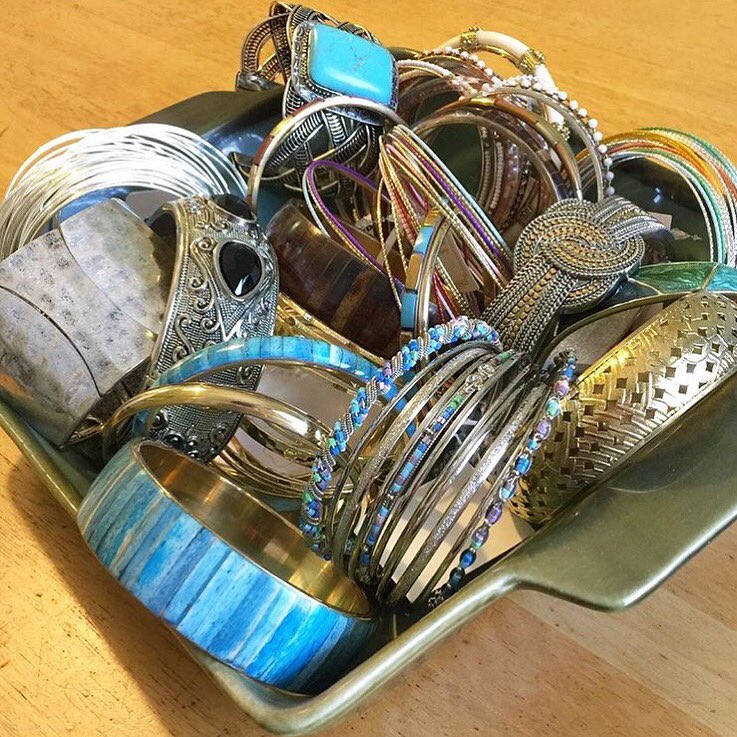 NY2YOU's tweet photo. 😍😜🤪 Soooo many bangles... https://t.co/o13Gw74Sss