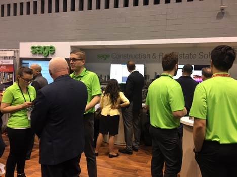 corner_sol's tweet photo. Where should you be right now? Probably at the @SageNAmerica booth no. 3550 on the floor of the @ahrexpo! Our team's on hand to talk about the newest features in #Sage300CRE and mobilizing your field operations with #SageServiceOperations. What are you waiting for? Come on down! https://t.co/U0kQS5Swx9