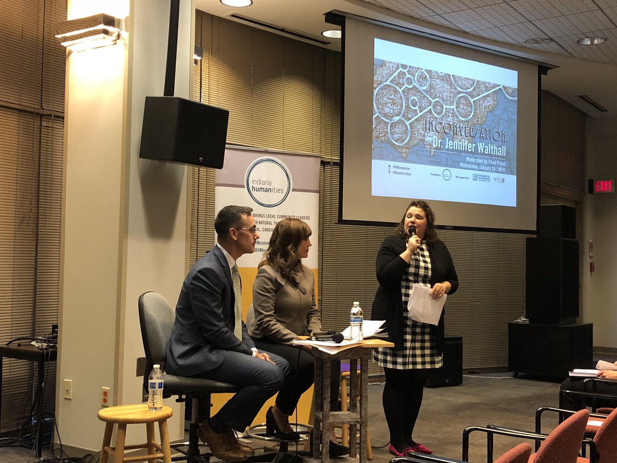 Dr Walthall <a href="/confectionsmd/">Jennifer Sullivan MD MPH</a> explains how using #BigData helped us know where to place opioid treatment programs &amp; how we’re now using it to help connect those who need immediate services using Open Beds &amp; Indiana 211. <a href="/INHumanities/">Indiana Humanities</a> #INconversation