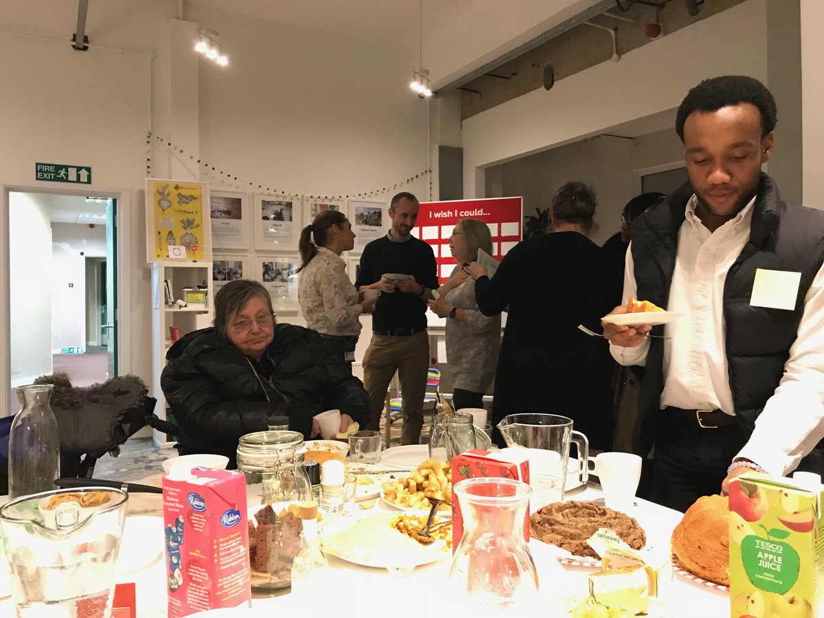 RahParticipates's tweet photo. Our first Open Table Supper at our #Barking shop, lovely to have so many people round for dinner! Wonderful food, thanks to all who joined us. https://t.co/XNwX1JSXAS